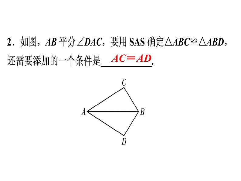 第12章 第3课时　三角形全等的判定(2)——SAS-2020秋人教版八年级数学上册课件(共24张PPT)06