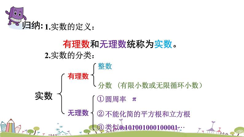 新湘教版八年级数学上册 3.3.1《实数的概念》PPT课件04