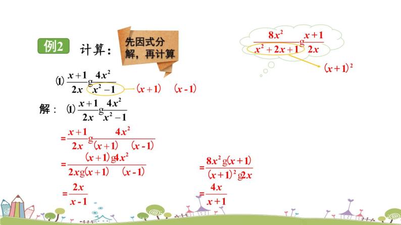 新湘教版八年级数学上册 1.2.1《分式的乘除法》PPT课件05