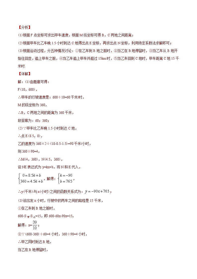 决胜2021年中考数学压轴题全揭秘精品专题06一次函数问题含答案解析.docx02