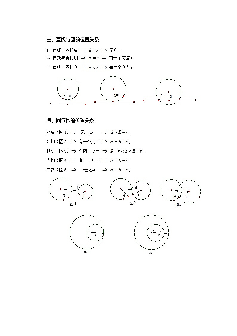 初中数学《圆》最全知识点难点考点详解第2页