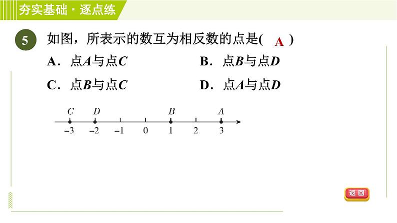 苏教版七年级上册数学习题课件 第2章 2.4.2相反数08