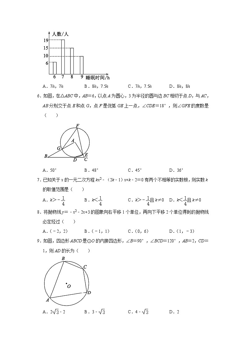 2021年山东省泰安市中考数学真题+答案（word版）02