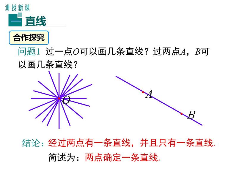 人教版数学七年级上册直线、射线、线段课件04
