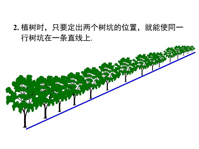 人教版数学七年级上册直线、射线、线段课件07
