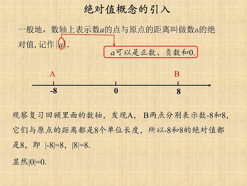 人教版数学初中七年级上册第一章第二节第4课时绝对值课件第5页