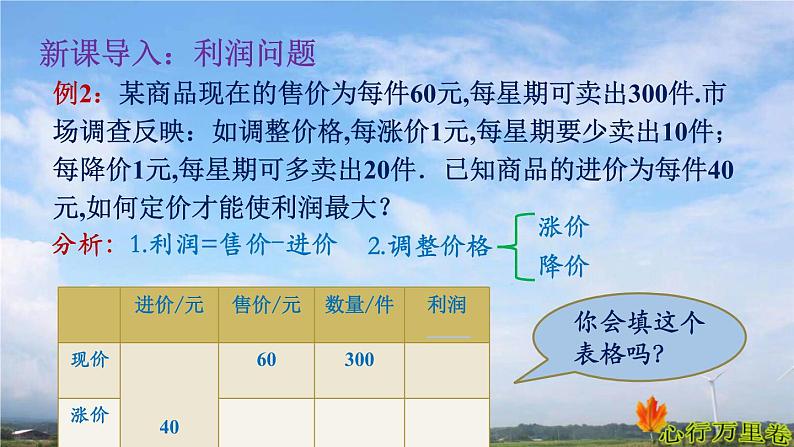 人教版数学初中九年级上册第二十二章第三节第1课时实际问题与二次函数课件06