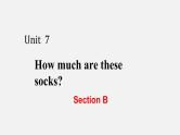 Unit 7 How much are these socks课件+听力+练习+素材