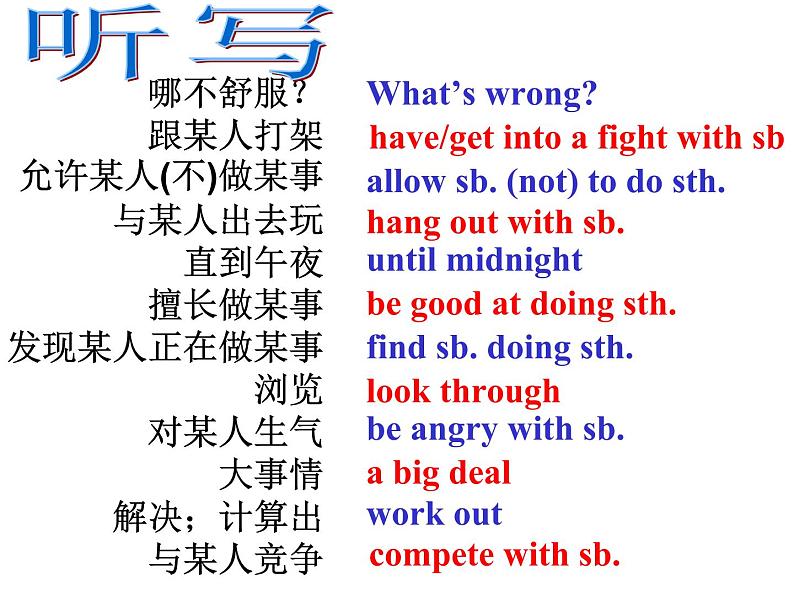 人教新目标八下Unit 4 ppt课件+音频素材01