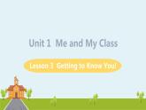 冀教版英語八年級上冊 Lesson 3 Getting to Know You PPT課件+音頻