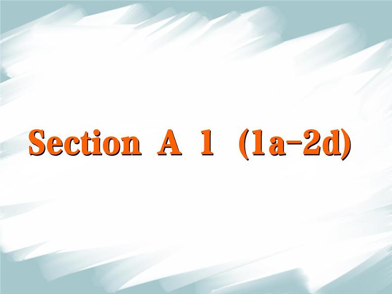 人教版八年级上册 U5 Section A 1a-2d课件03