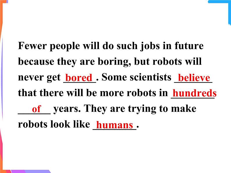 人教版八年级上册 U7 Section B 3a-self check课件第5页