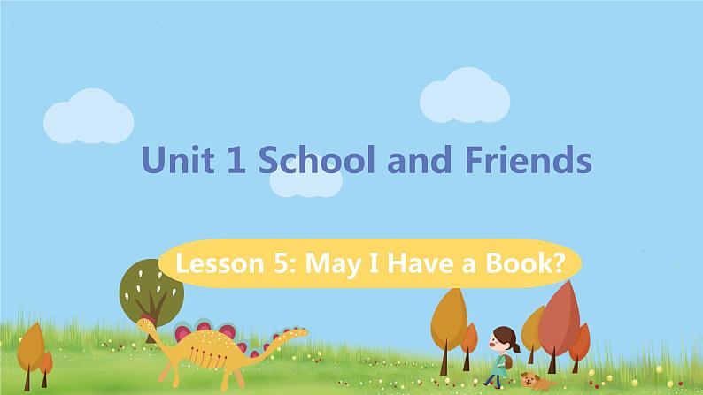 冀教版英语七年级上册 Unit 1 School and Friends Lesson 5 PPT课件01