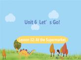 冀教版英语七年级上册 Unit 6  Let’s Go! Lesson 32 PPT课件+音频
