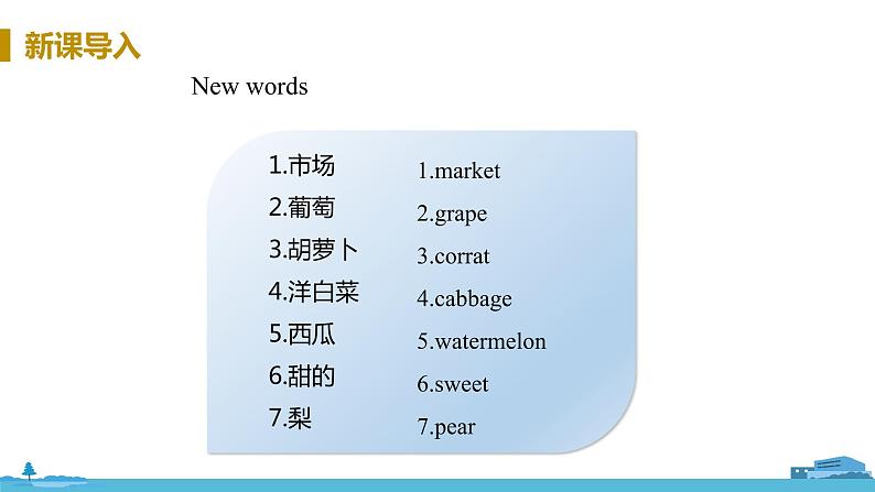 冀教版英语七年级上册 Unit 4 Food and Restaurants Lesson 21 PPT课件06