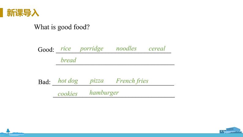 冀教版英语七年级上册 Unit 4 Food and Restaurants Lesson 24 PPT课件05