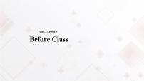 2020-2021学年Lesson 5 Before Class备课课件ppt