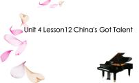 北师大版七年级上册Lesson 12 China’s Got Talent课文ppt课件