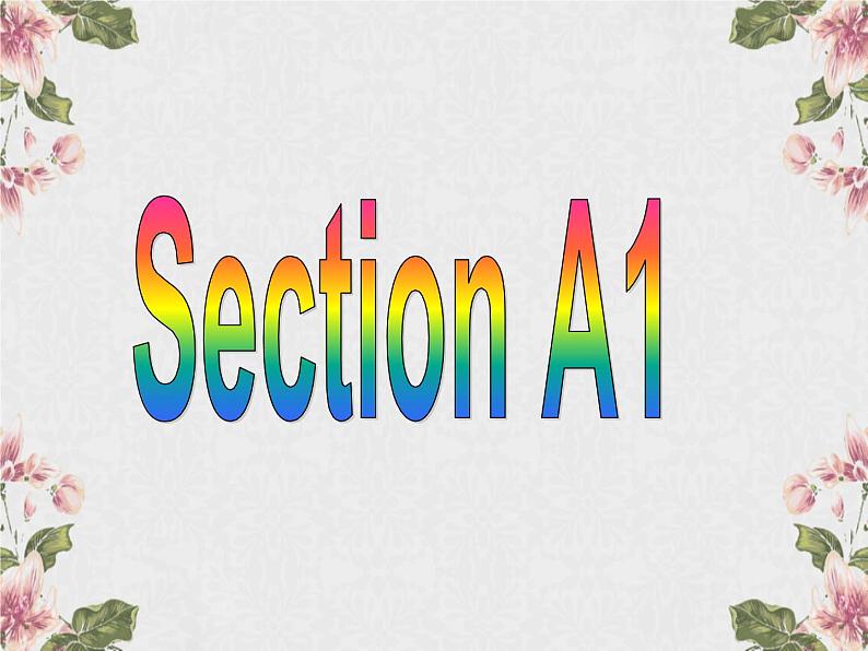 人教版七年级上册 U3 Section A 1a-2d 课件第3页