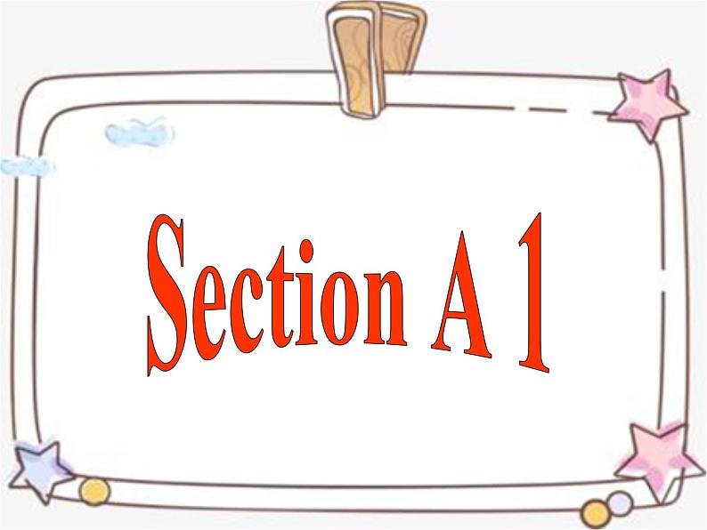 人教版七年级上册 U8 Section A 1a-2e 课件第3页