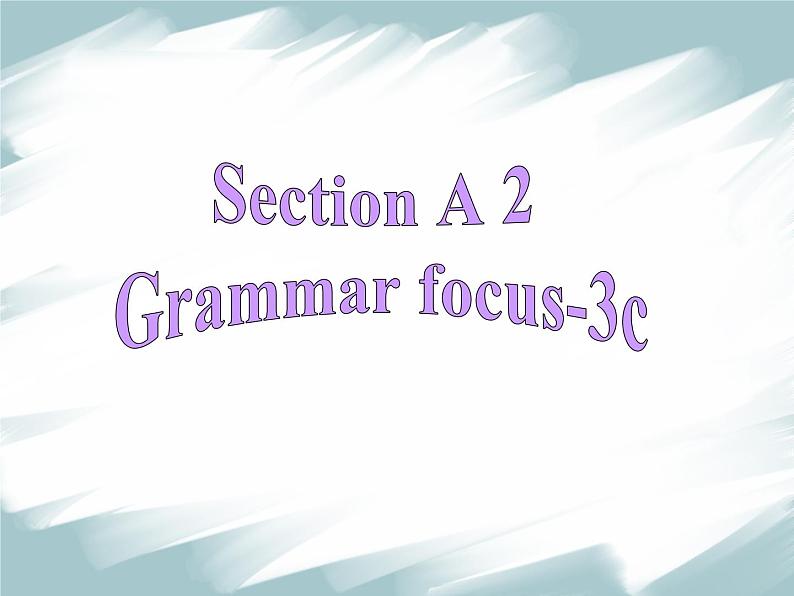 人教版七年级上册 U9 Section A Grammar focus-3c 课件03