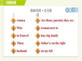 外研版七年級上冊英語習題課件 Module2 Period 1　Unit 1 B