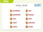 外研版七年級上冊英語習題課件 Module 2 Period 4   Unit 2 A