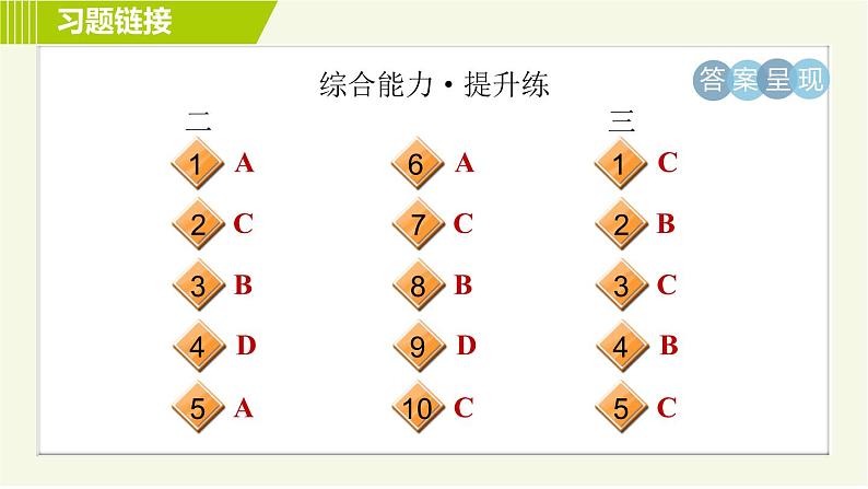 外研版七年级上册英语习题课件 Module 2 Period 4   Unit 2 A04