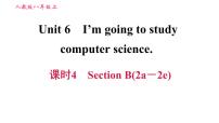 初中英语人教新目标 (Go for it) 版八年级上册Section B习题课件ppt