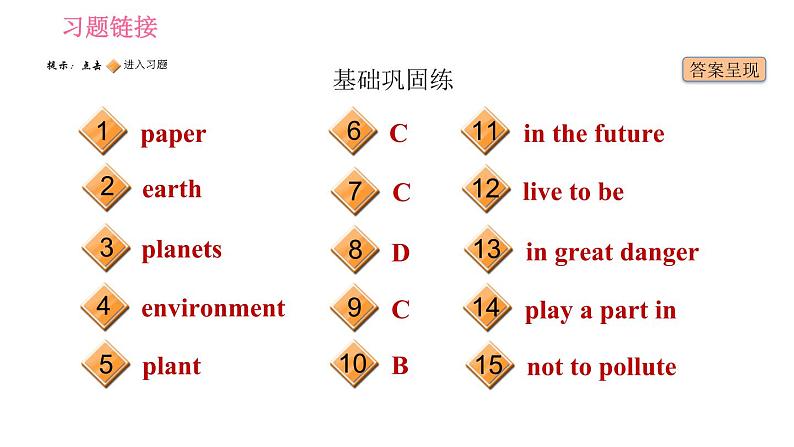 人教版八年级上册英语习题课件 Unit7 课时1 Section A (1a－2d)第2页