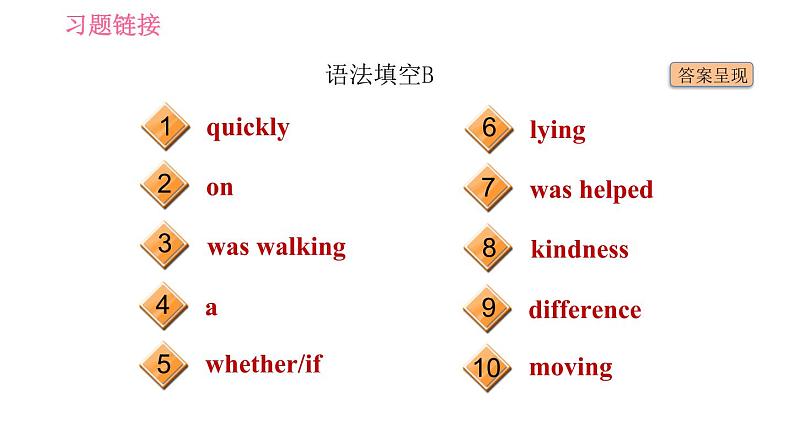 外研版九年级上册英语 专项训练 语法专训第6页