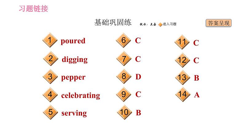 人教版八年级上册英语习题课件 Unit8 课时5 Section B (3a - 4) & Self Check第2页