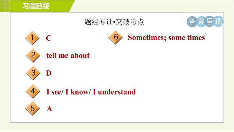 译林版七年级上册英语习题课件 Unit1 Period 5 Integrated skills & Study skills03