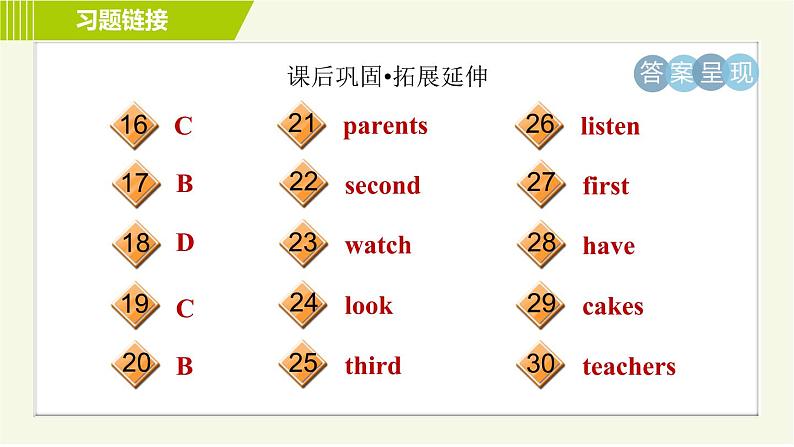 译林版七年级上册英语习题课件 Unit3 Period 5 Integrated skills & Study skills第5页