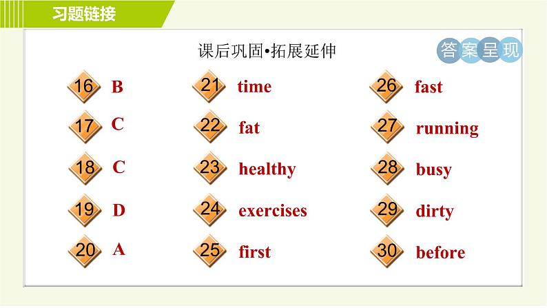 译林版七年级上册英语习题课件 Unit2 Period 5 Integrated skills & Study skills第5页