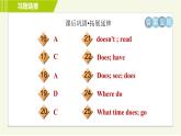 譯林版七年級(jí)上冊(cè)英語習(xí)題課件 Unit2 Period 4 Grammar