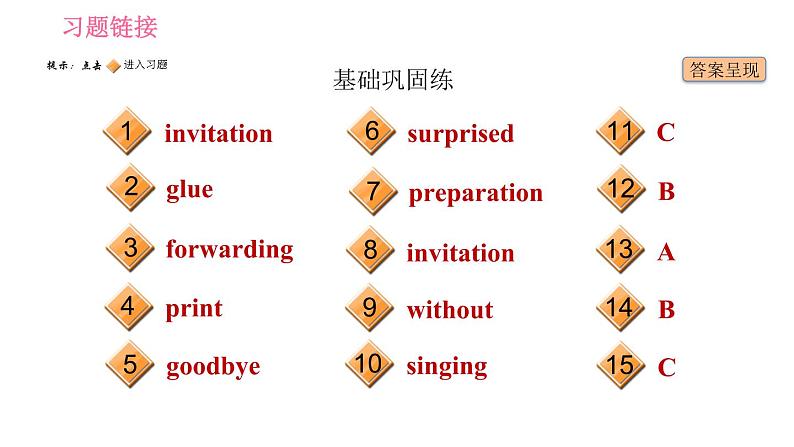 人教版八年级上册英语 Unit9 习题课件02