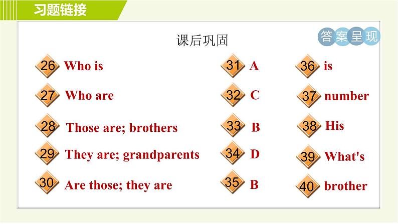 人教版七年级上册英语课件 Unit2 Period 2 Section A (Grammar Focus-3c)第6页