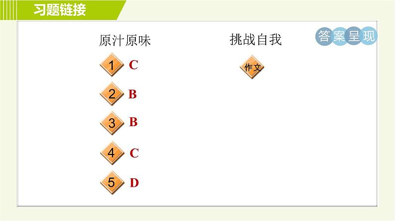 人教版七年级上册英语课件 Unit2 单元整合与拔高03