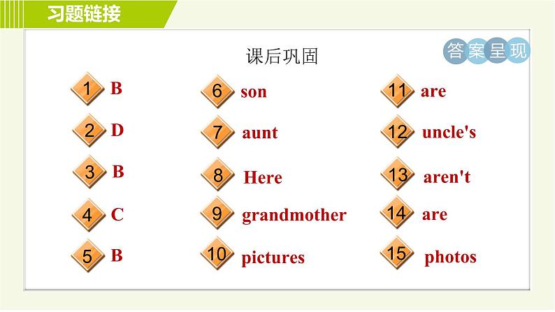 人教版七年级上册英语课件 Unit2 Period 3 Section B (1a－2e)第4页