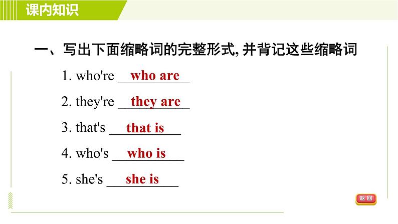 人教版七年级上册英语课件 Unit2 Period 2 Section A (Grammar Focus-3c)第7页