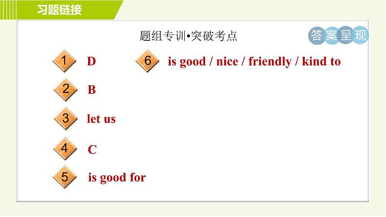 译林版英语七年级上册 Unit1 习题课件03