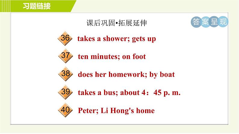 译林版英语七年级上册 Unit4 习题课件07