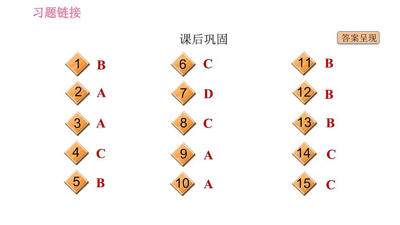 冀教版九年级英语 Unit7 Lesson 42 Peace at Last 习题课件04