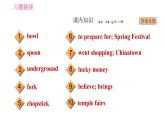 冀教版九年级英语全一册 Unit8 Lesson 43 A Visit to Chinatown 习题课件