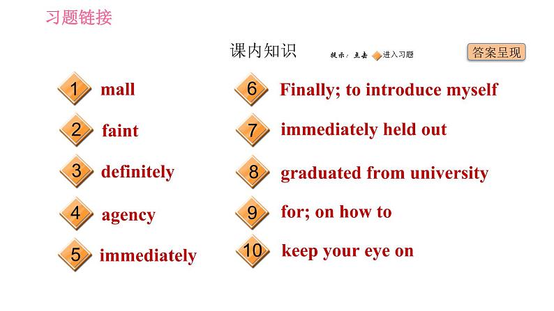 冀教版九年级下册英语 Unit10 Lesson 60 Get a Good Education 习题课件第2页