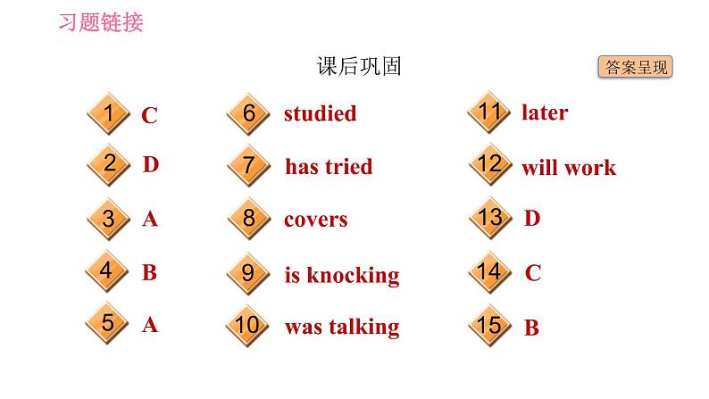 冀教版九年级下册英语 Unit10 Lesson 60 Get a Good Education 习题课件第4页