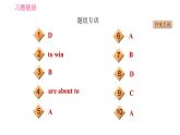 冀教版九年級下冊英語 Unit7 Lesson 37 Don't Fight! 習題課件