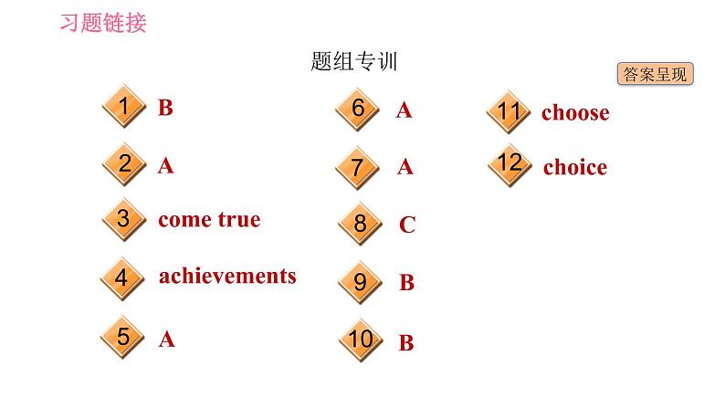 冀教版九年级英语全一册习题课件 Unit10 Lesson 55 Look into the Future第3页