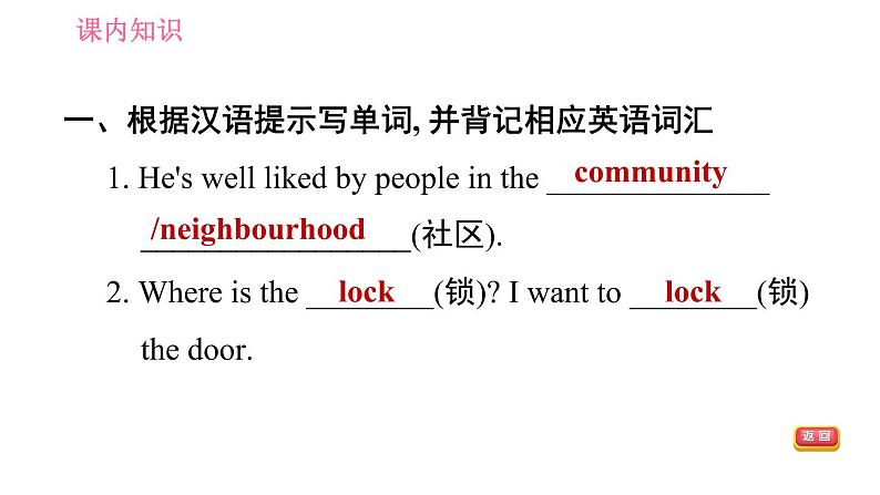 冀教版九年级英语全一册习题课件 Unit7 Lesson 39 Having Good Relationships in Your Community06